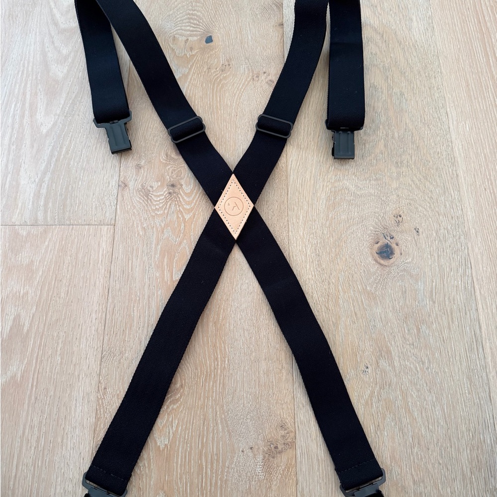 Arcade Ski Suspenders -  Blk